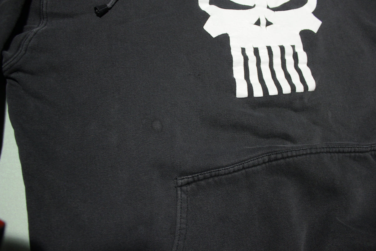 The Punisher Marvel Comics 2003 Center Skull Hoodie Sweatshirt