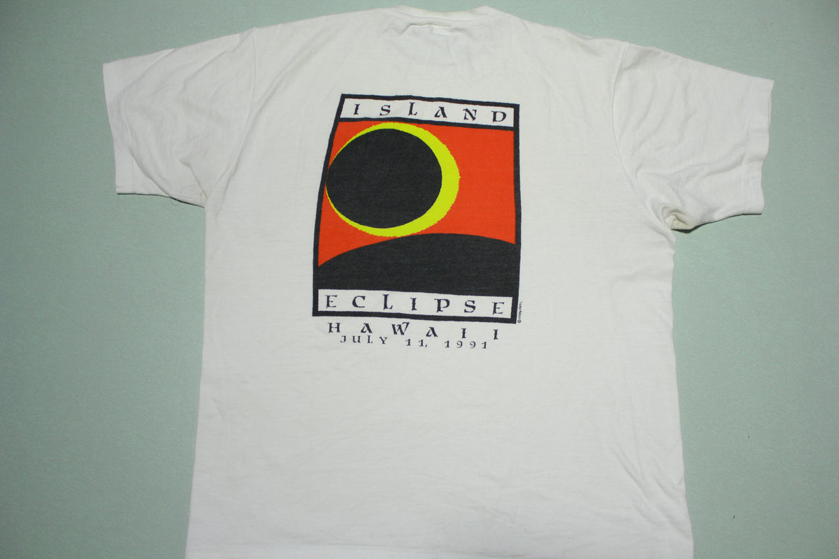 Island Eclipse Hawaii 1991 Vintage 90's USA Crazy Shirts T-Shirt