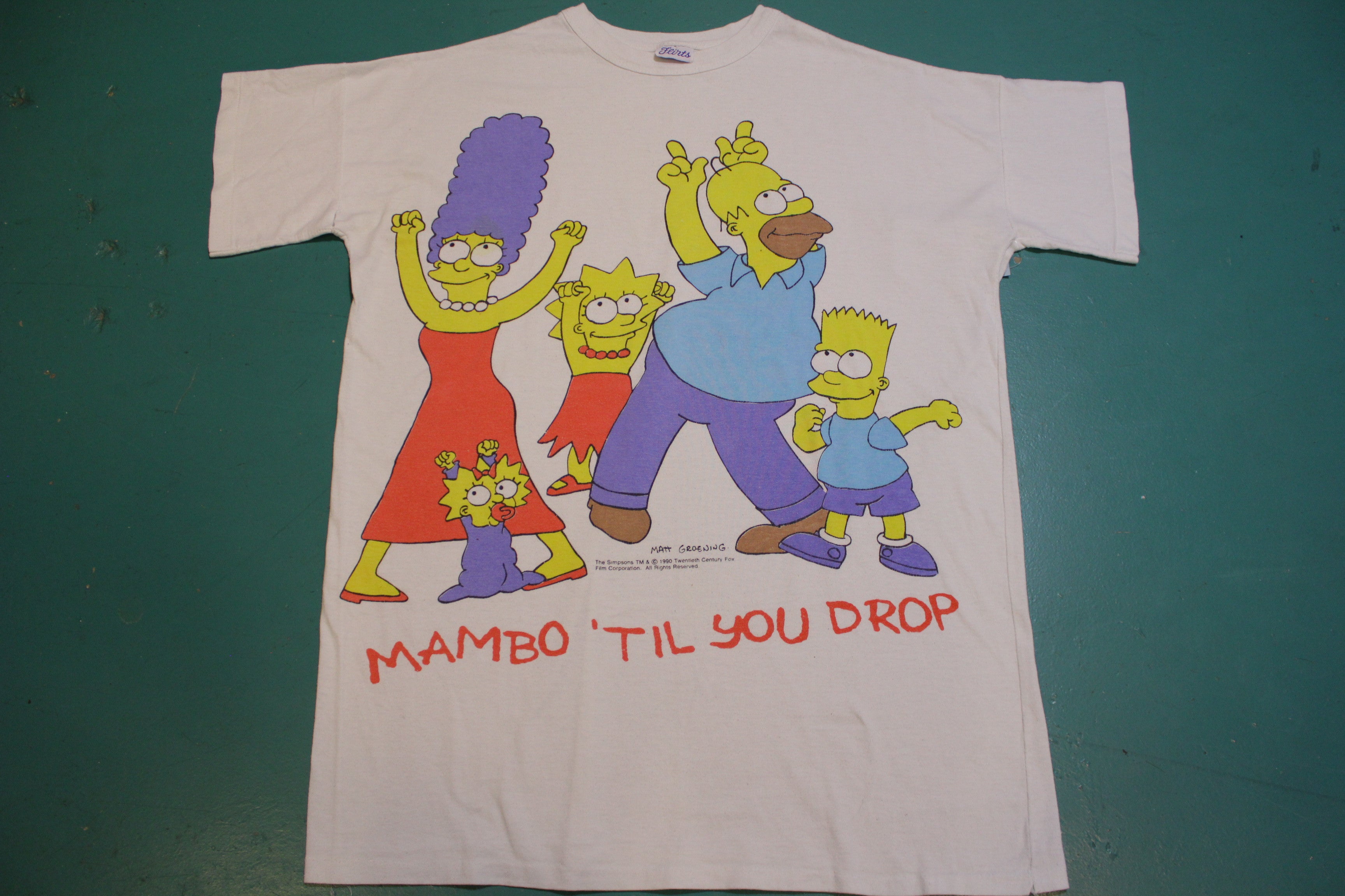 The Simpsons Matt Groening 1990 Mambo Till You Drop 90s