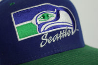 Seattle Seahawks New Era Classic Team Collection Vintage 90's Trucker Snapback Adjustable Hat
