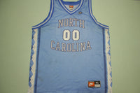 North Carolina 00 Vintage 90's Nike Team Sports Made in USA Jersey