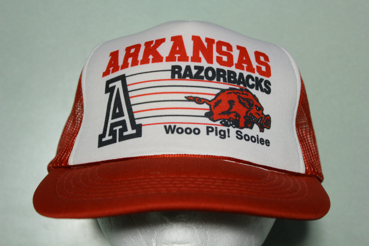 Arkansas Razorbacks Vintage 80's Adjustable Back Snapback Hat