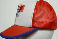 McDonalds USA Olympics 1984 Vintage 80's Automotive Trucker Snapback Adjustable Hat