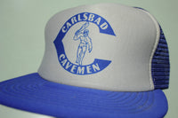 Carlsbad Cavemen Vintage 80's Adjustable Back Snapback Hat