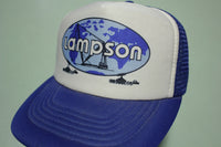 Lampson Cranes Kennewick Vintage 80's Adjustable Back Snapback Hat