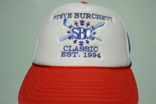 SBC Steve Burchett Classic Vintage 90's Adjustable Back Snapback Hat
