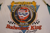 Kenny Bernstein Budweiser King of Speed 1993 Vintage Single Stitch 90s Drag T-Shirt