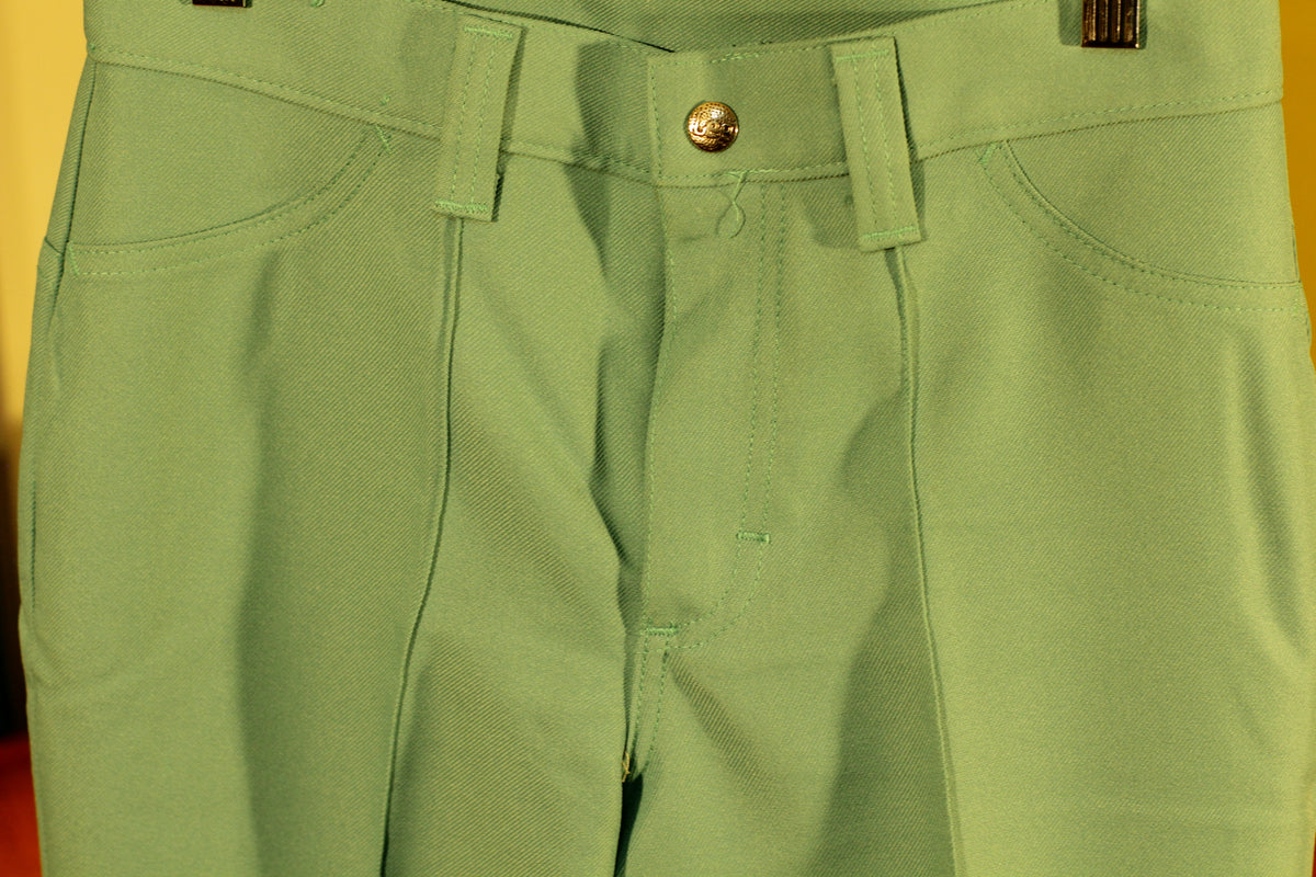 Vintage Lee Green Slacks.  Wow! Nice.