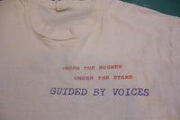 Guided by Voices Under the Bushes and Stars Rockathon Records Vintage 90's T-shirt