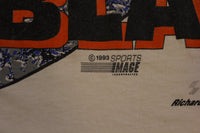 Dale Earnhardt 1993 Back in Black Vintage Goodwrench NASCAR Single Stitch T-Shirt