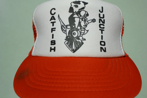 Catfish Junction Vintage 80's Adjustable Back Snapback Hat