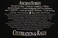 Ancient Forest Rally 1993 Phish Neil Young Kenny Loggins U-Krew Portland OR T-Shirt