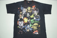 Marvel All Character Mad Engine 2000's Comic Images T-Shirt