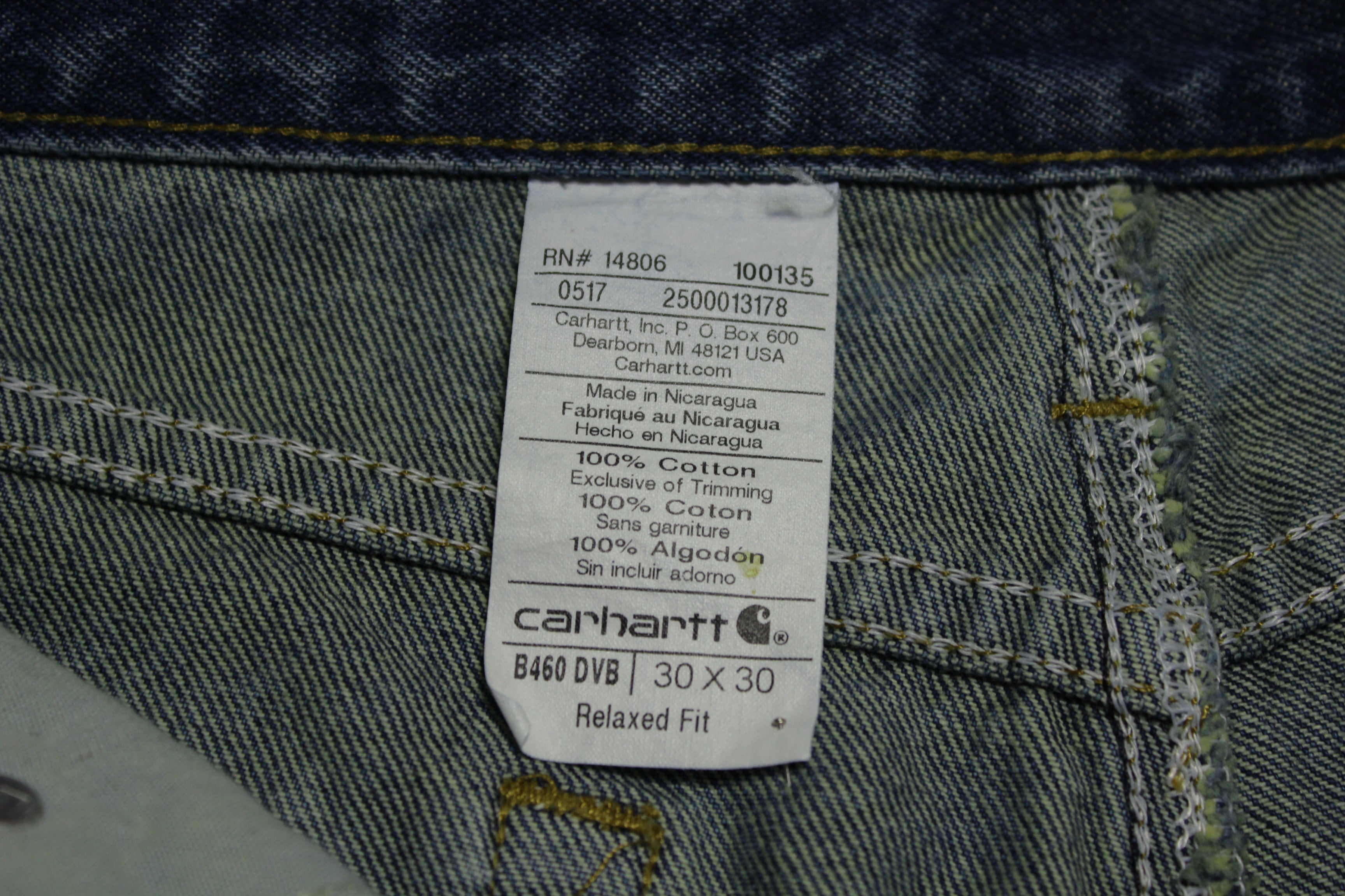 Carhartt b460 outlet