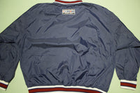 Jerzees Vintage 90's Pullover Big Patch Blank Quarter Side Zip Jacket