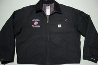 Carhartt J01 BLK Detroit Black Duck Cotton Blanket Lined Jacket 48 Regular L USA