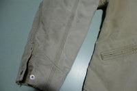 Carhartt J01 BRN Detroit Brown Duck Cotton Blanket Lined Jacket L USA