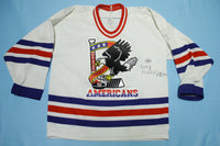 Tri-City Americans Vintage 90's  WHL CCM Hockey Youth Jersey