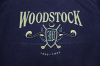 Woodstock Golf Resort Country Club Vintage 90's Traditional Crewneck Sweatshirt