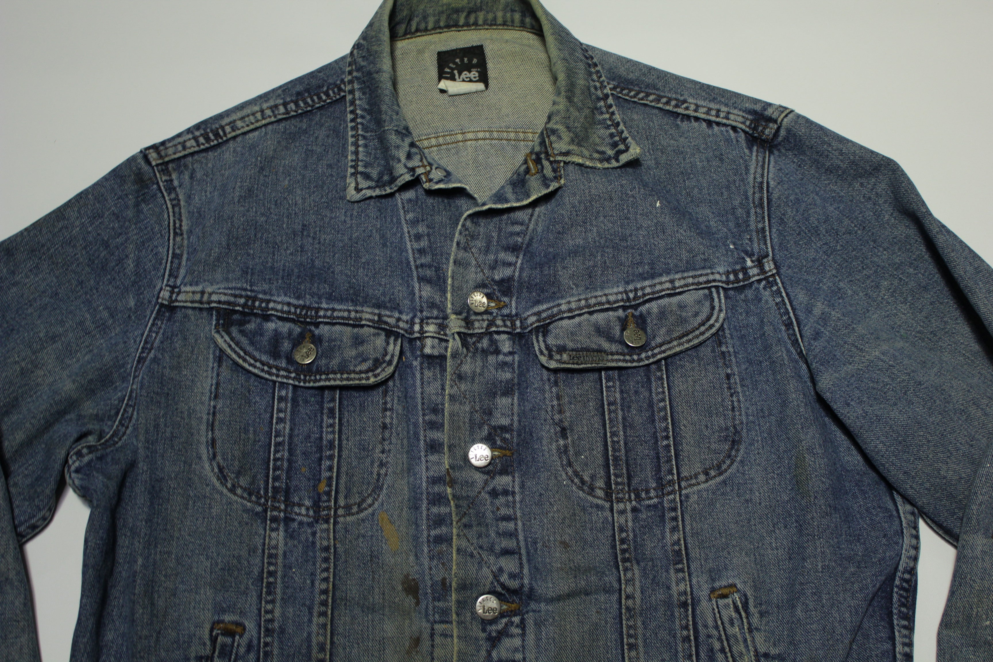 Lee blue jean outlet jacket