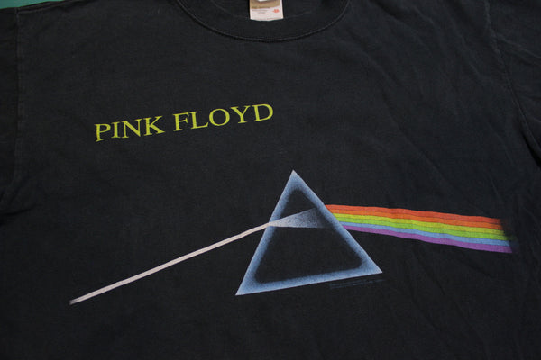 Pink Floyd Dark Side Of The Moon Still First In Space Vintage 90's T-Shirt.