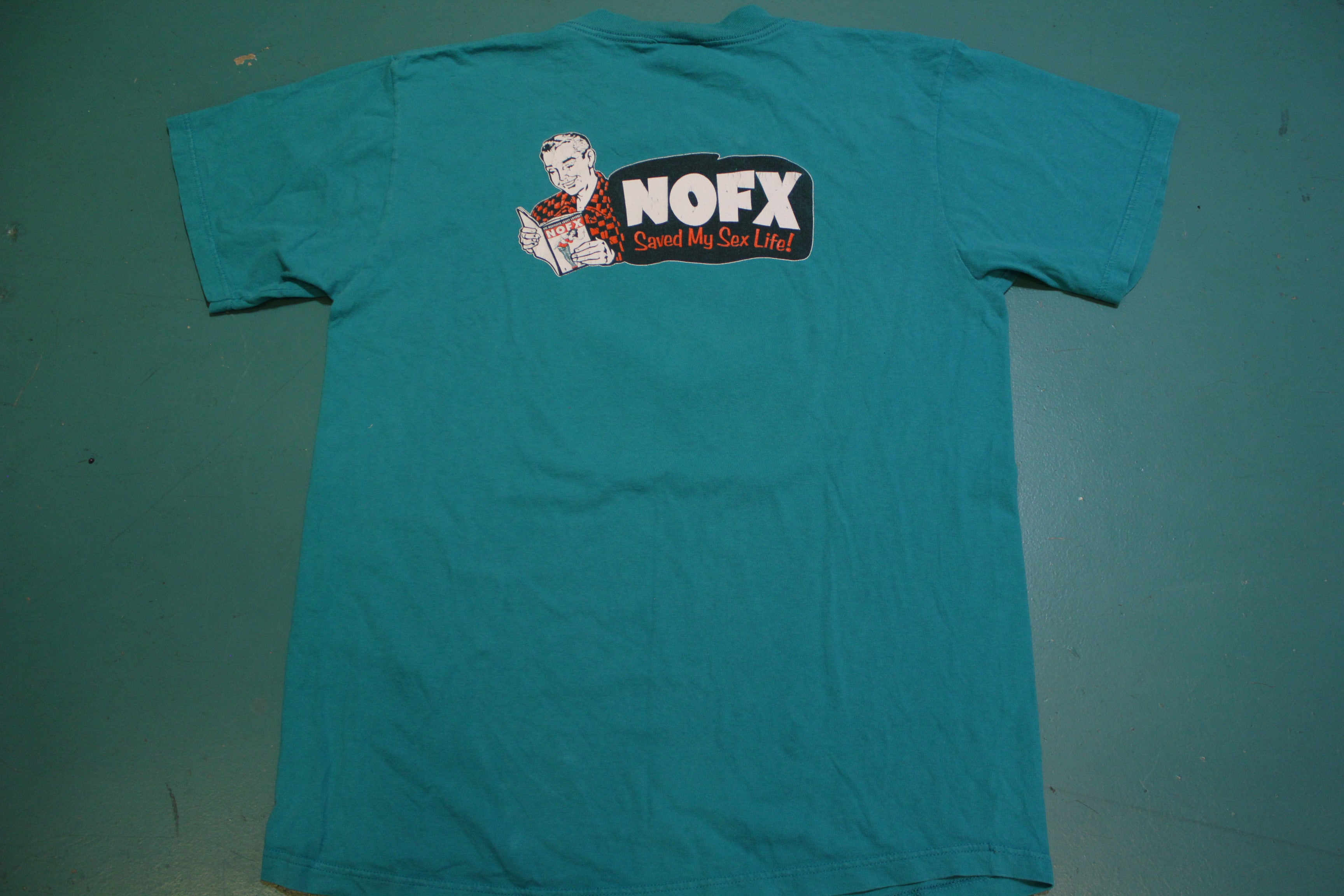 NOFX Saved My Sex Life Vintage 90's 1997 Musicians Lousy Lovers T