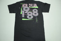 Bob Dylan 1988 Vintage G.E Smith 80's Concert Tour T-Shirt