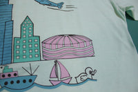 Seattle Kingdome Downtown Space Needle Vintage Single Stitch 80's T-Shirt.