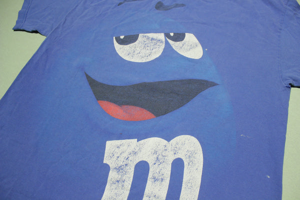 M&M Blue 2011 Official Candy Snack T-Shirt