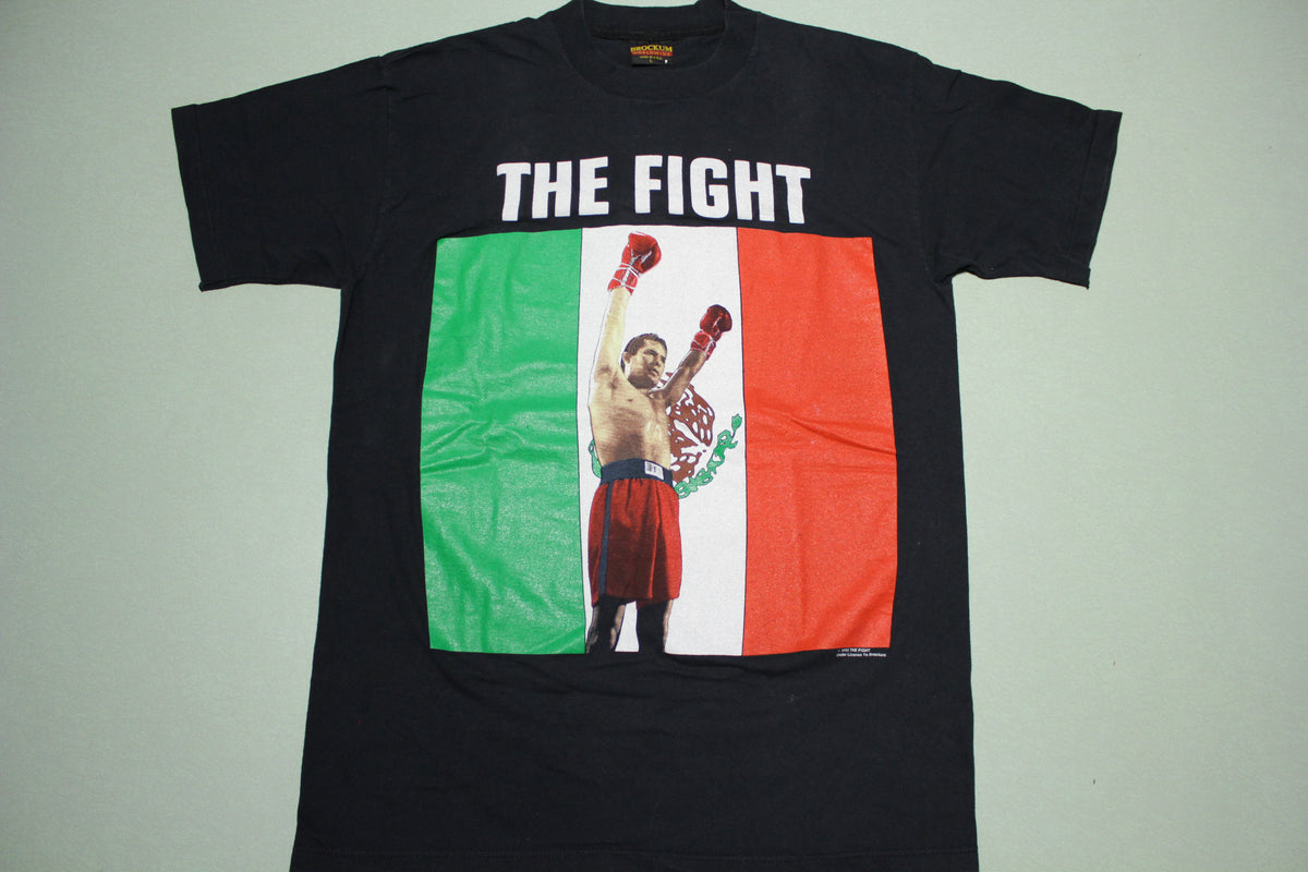 Julio Cesar Chavez The Fight Vintage 90's 1993 Brockum USA Boxing T-Shirt