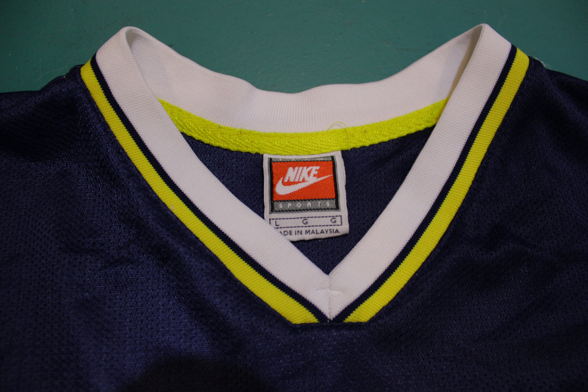 Nike Colorblock Vintage 90's 2000's Blank Sports Jersey Big Spellout