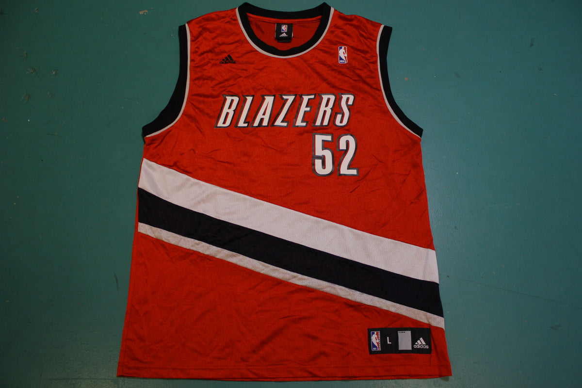 Greg Oden Authentic Adidas Game Jersey Signed Size 52