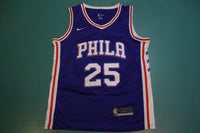 Nike Philadelphia 76ers Ben Simmons 25 Swingman Jersey Sixers NBA Icon 48