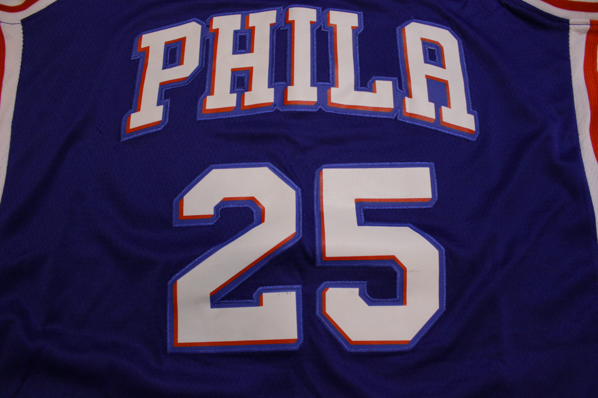 Nike Philadelphia 76'ers Ben Simmons 25 White Jersey. 