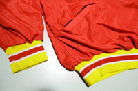 Kamiakin Braves Vintage 80's Pullover Red Blank Kanye West Quarter Zip Jacket