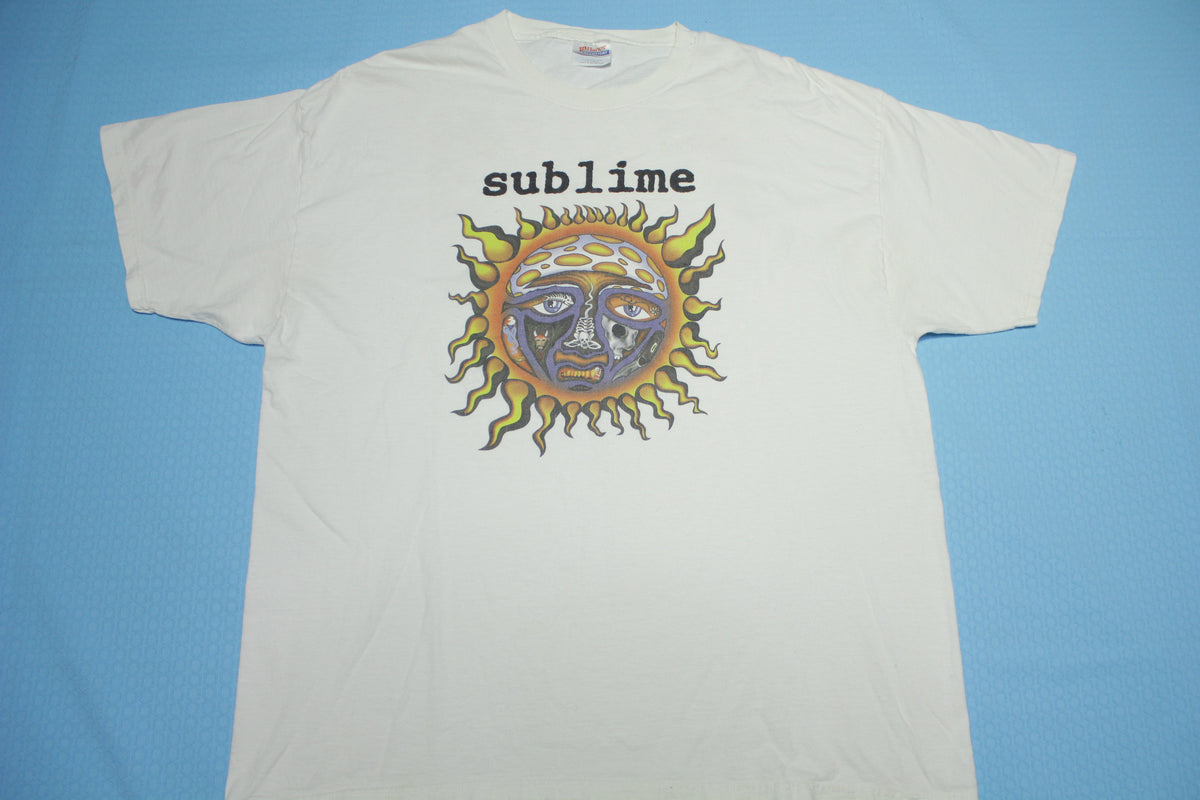 Sublime 40 OZ To Freedom Skunk Records Long Beach California Vintage 90's T-Shirt