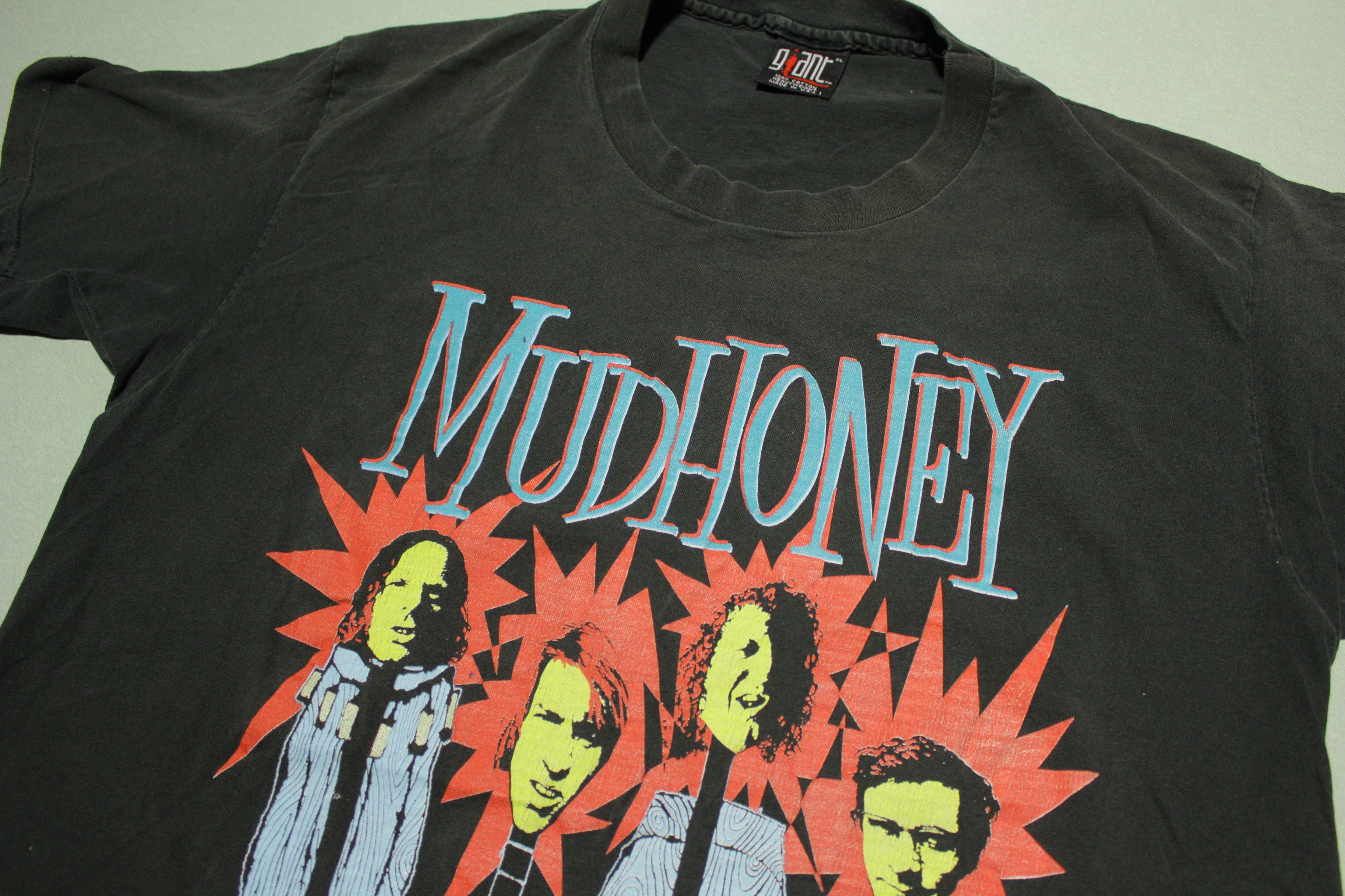 Mudhoney Vintage 1993 Giant Tag USA Single Stitch Grunge Guitar 