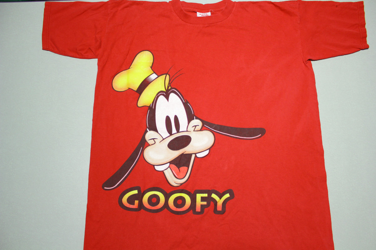 Giant Goofy Print Vintage Sleepy Heads OSFA 90's Nighty T-Shirt