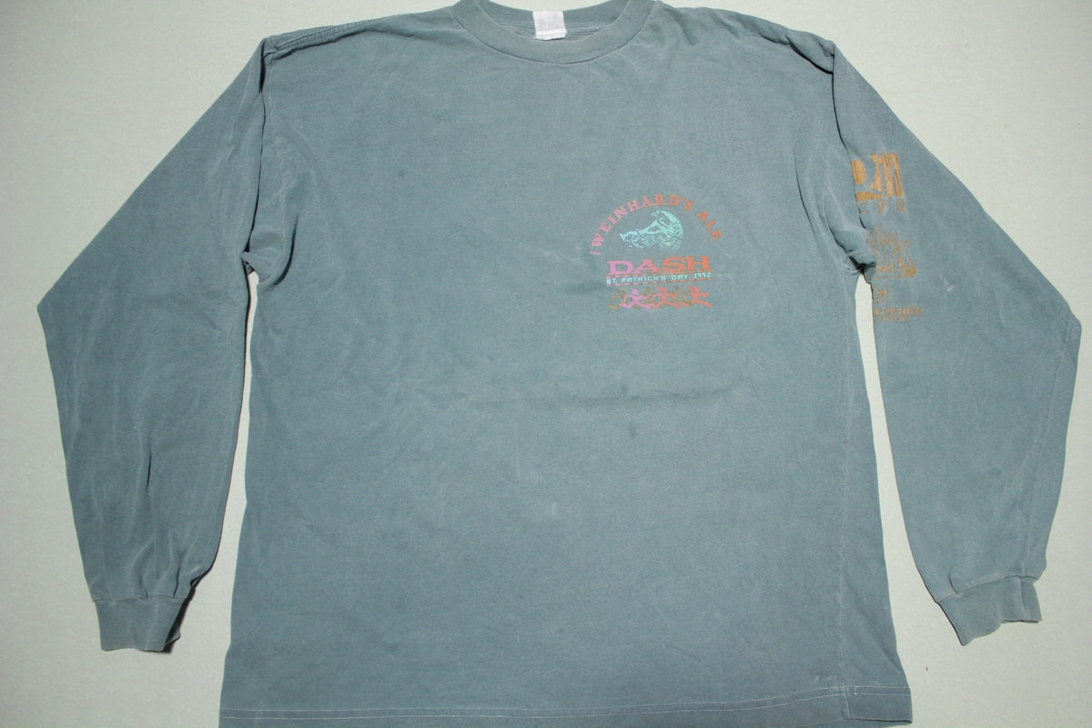 Seattle Space Needle Vintage 1992 Weinhard's Ale Long Sleeve T-Shirt
