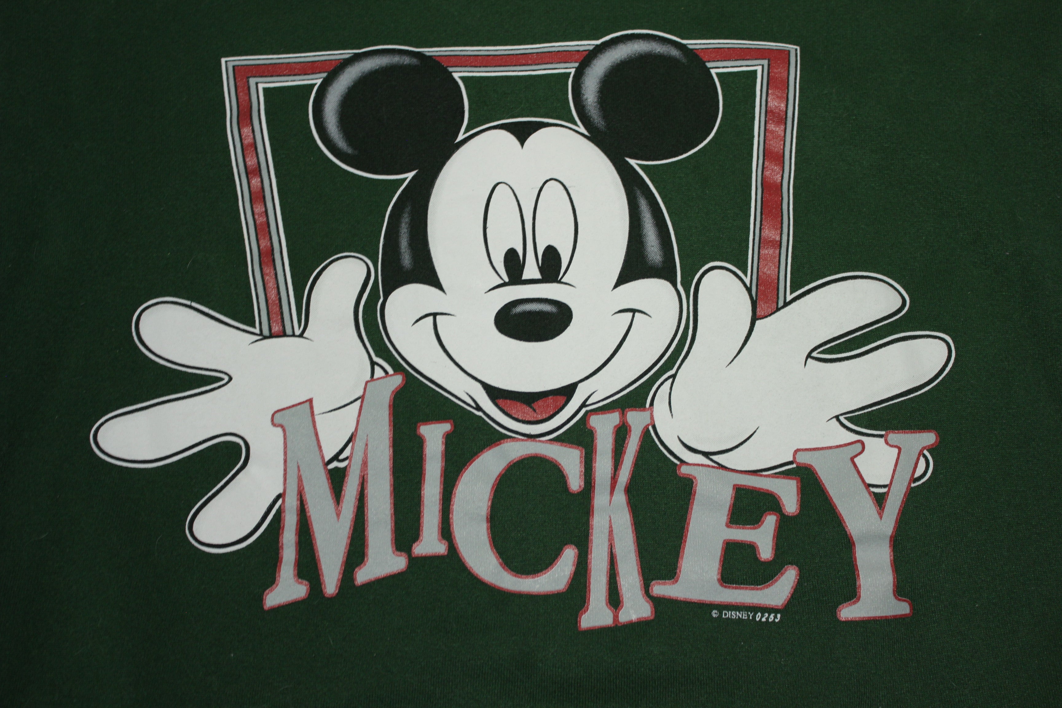 Rare Vintage 90’s Mickey Unlimited by Jerry Leigh adult MEDIUM t-shirt Disney Wa store