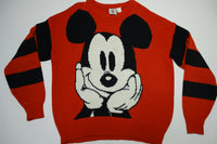 Mickey Mouse Big Face Pose Vintage Disney Mickey & Co  90's Nightmare Sweater