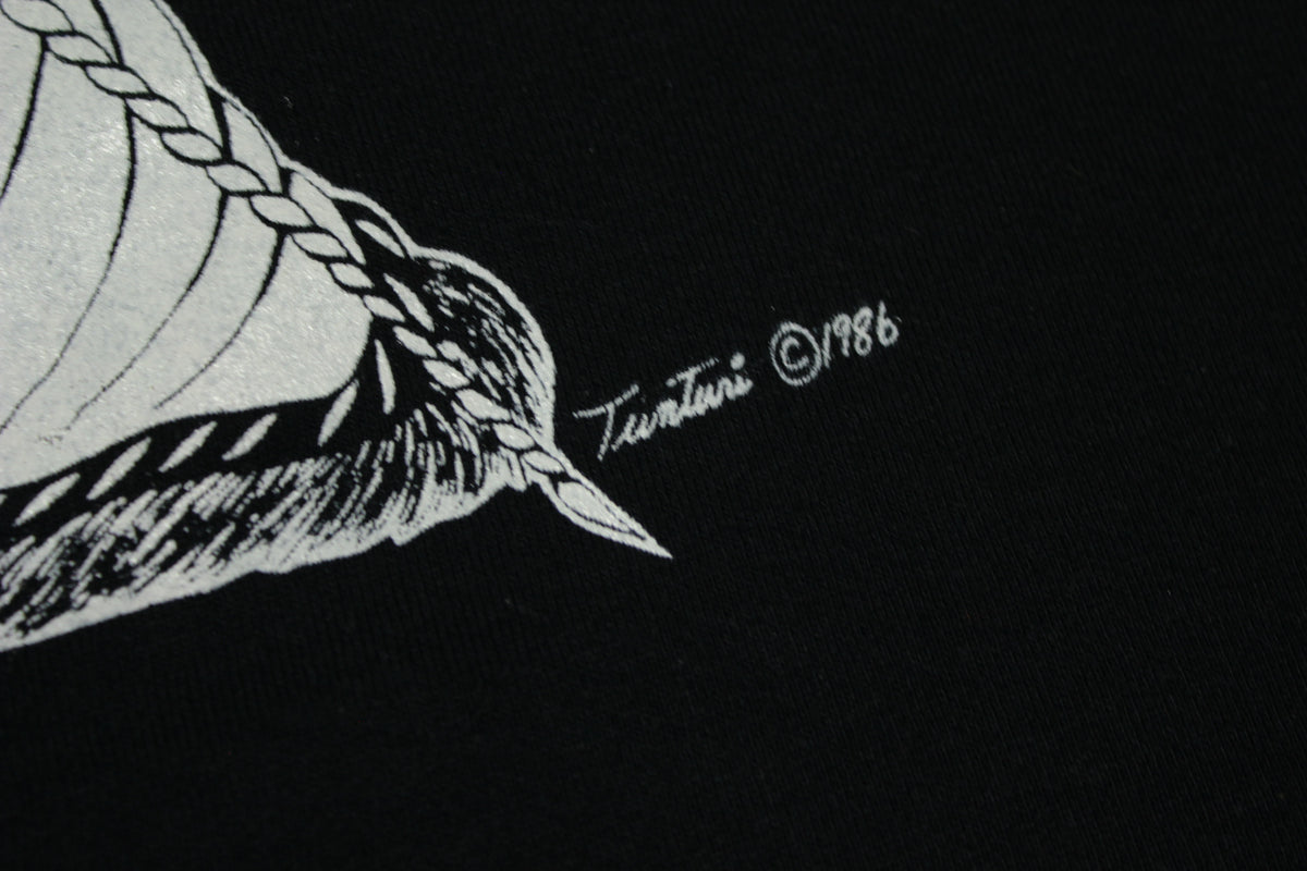 Steve Tunturi Harry Potter Fantasy 1986 Magical Wizard Spells 80's Crewneck Sweatshirt