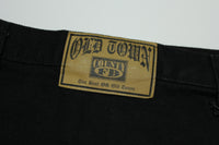 FB County Old Town Vintage 90's JNCO Style Wide Leg Baggy Street Made in USA Jeans