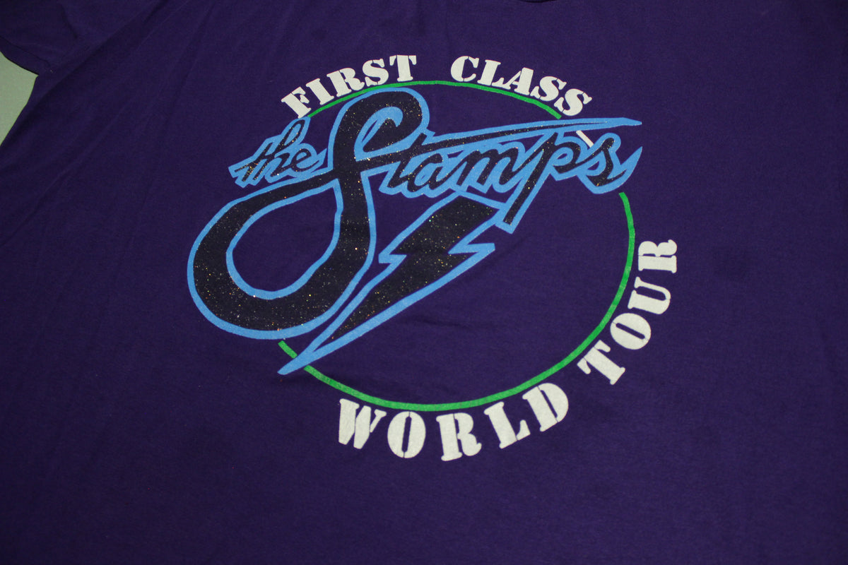 The Stamps First Class World Tour Elvis Presley Vintage 90's T-Shirt