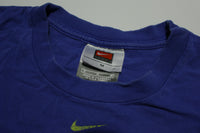 Nike Vintage Y2K America Club De Futbol Soccer Swoosh Check T-Shirt