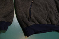 Patagonia Vintage 80's Chouinard Pile Fleece USA Zip Pullover Sweatshirt Jacket