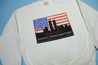 Remember World Trade Center 9/11 2001 Memorial Vintage Y2K Crewneck Sweatshirt