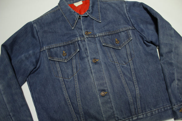 ORIGINAL 1950s Sears 3 Pocket Quilted Denim Workwear Jacket 