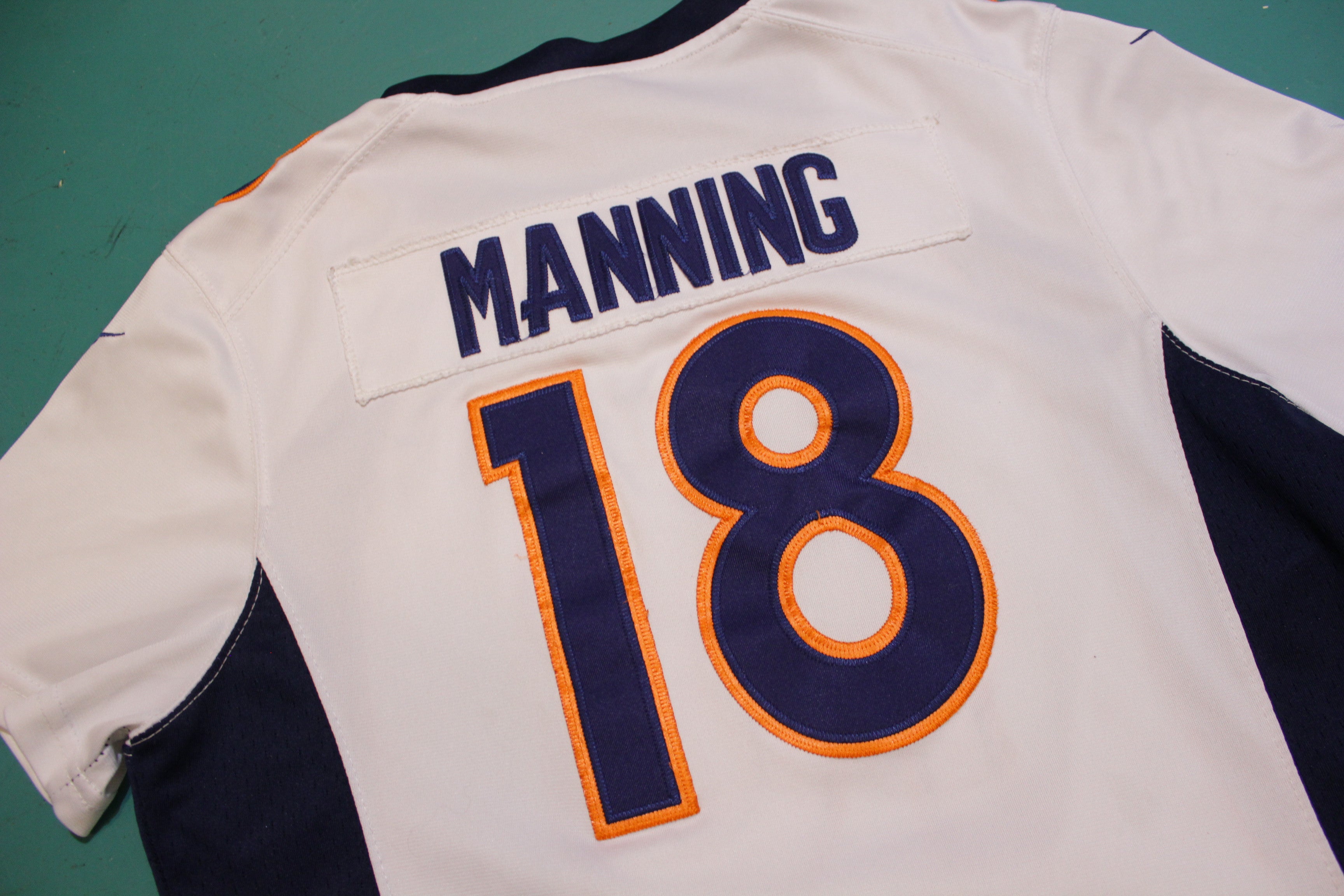 Authentic manning broncos sales jersey