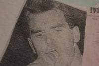 Morrissey Morri'zine 1988 / 2000s  Fresh Jive White T-Shirt
